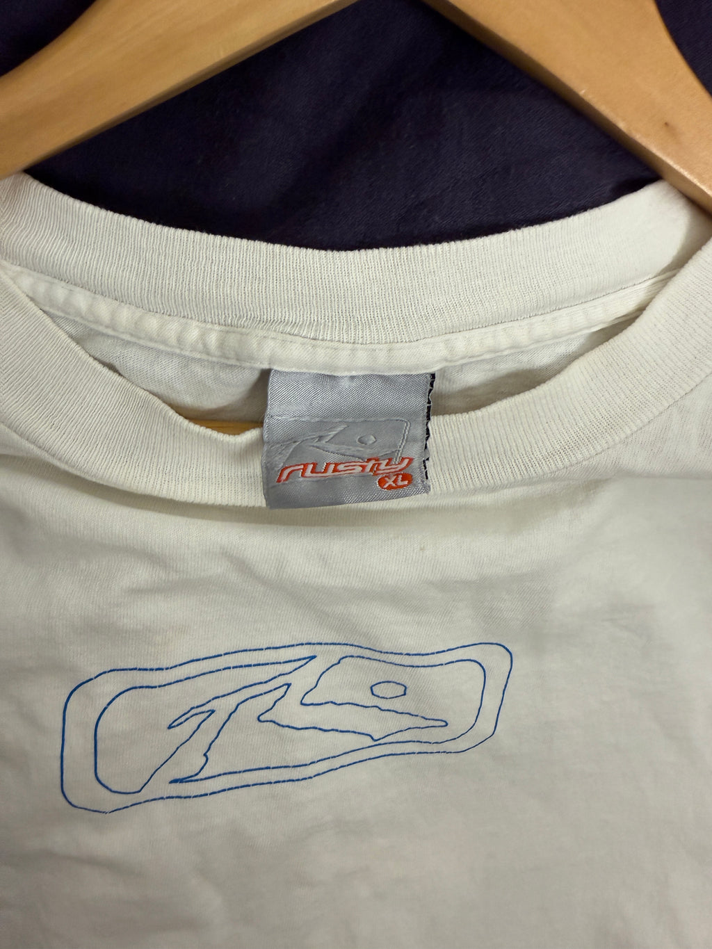 Vintage Rusty Centre Logo T-Shirt - L