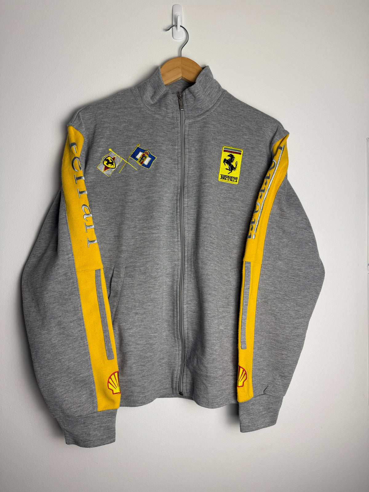 RARE Vintage Y2K Ferrari Track Jacket - L