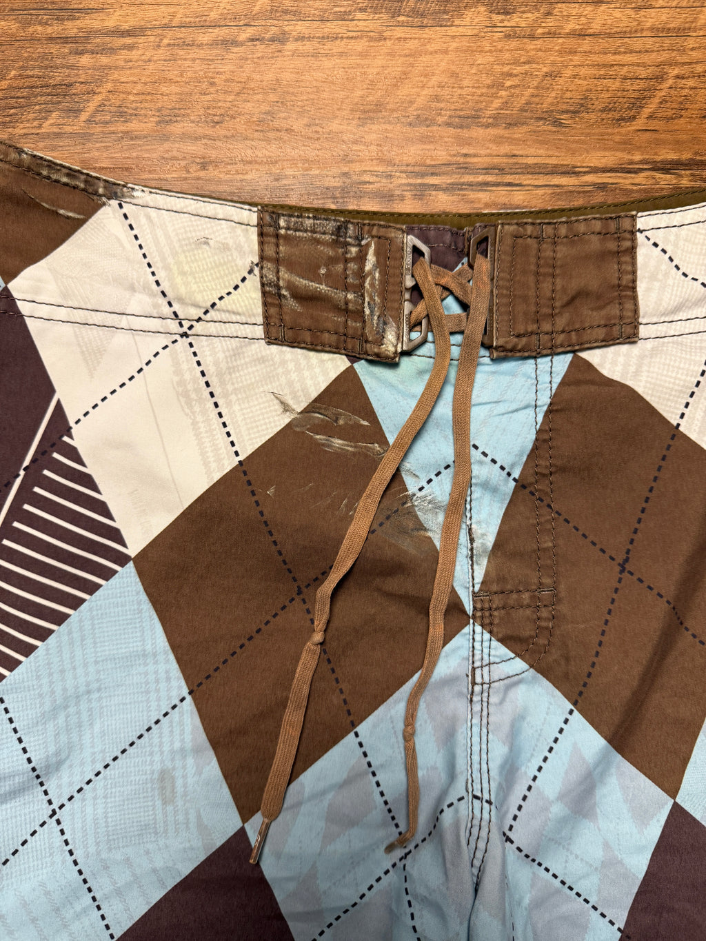 Vintage Billabong Argyle Boardshorts - 32