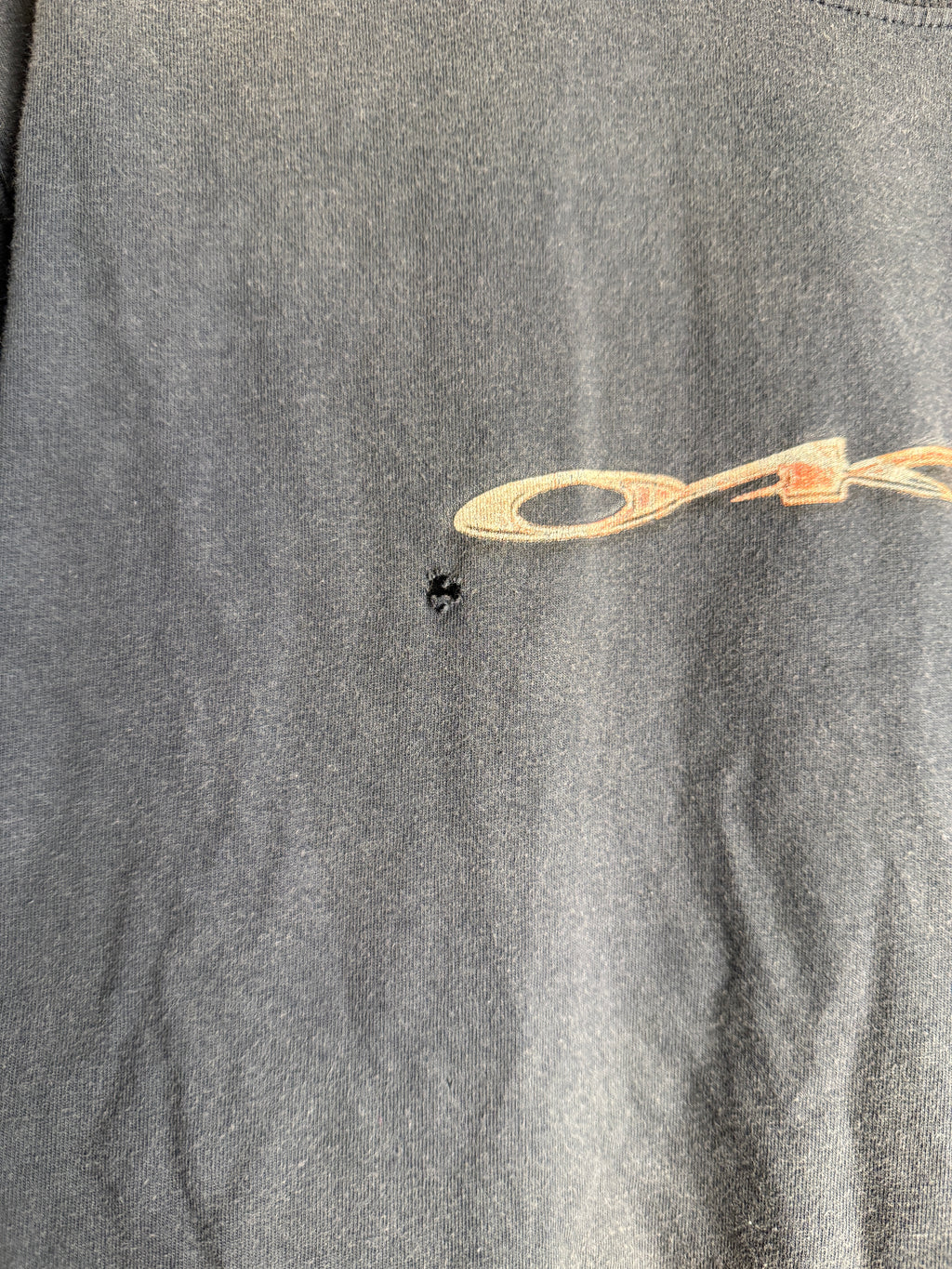 Vintage Oakley SpellOut T-Shirt - M