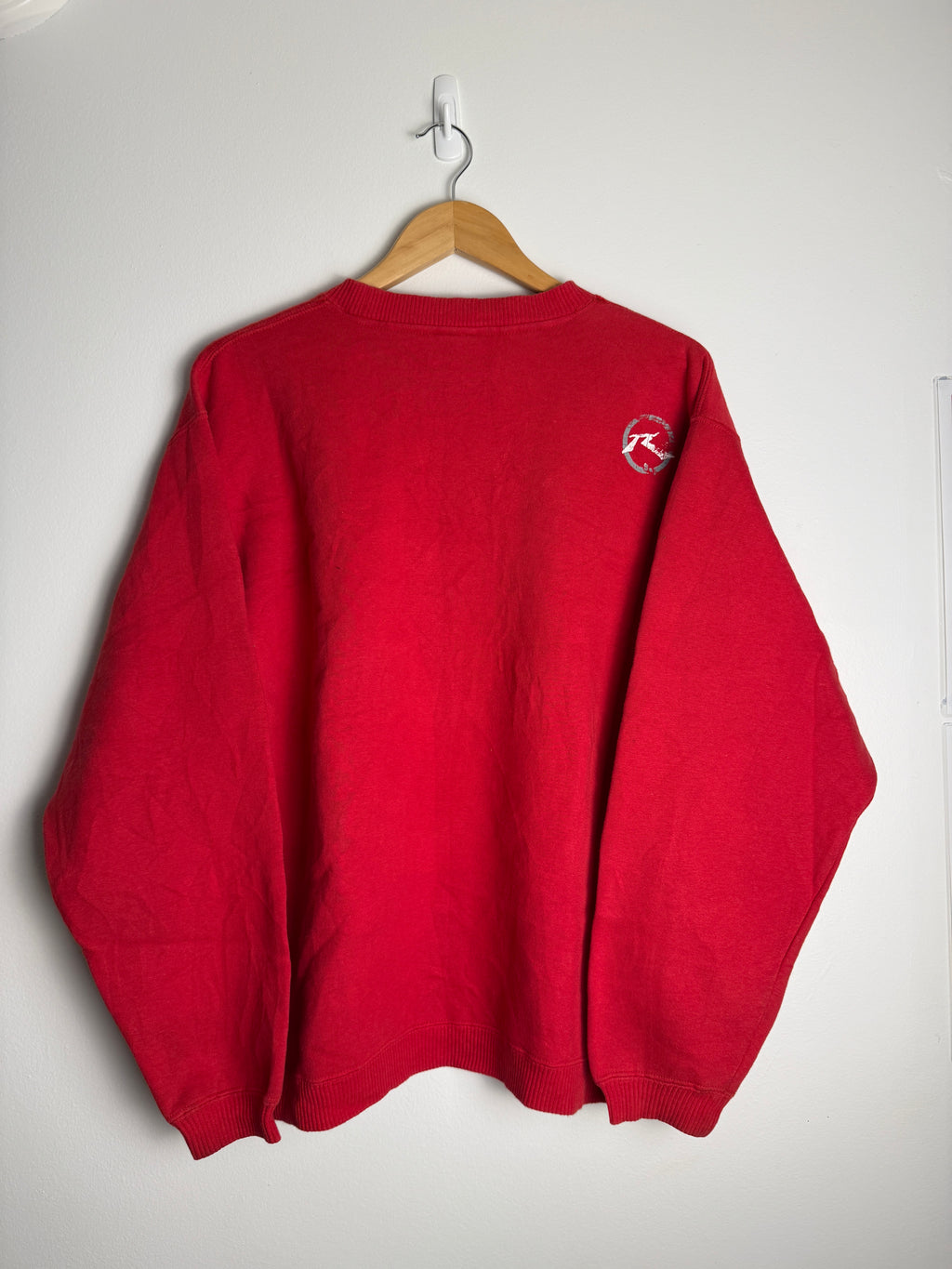Vintage Rusty SpellOut Sweater - L
